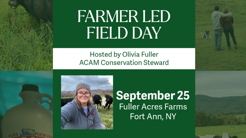 Afternoon Pasture Walk and Evening Presentation with Author Sarah Flack